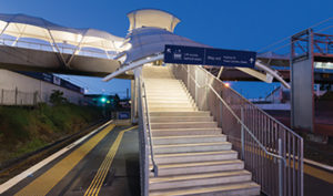 ELLERSLIE TRAIN STATION.