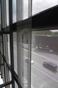 View from the interior of the Ponce City Market parking garage
