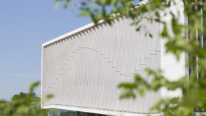 Northwestern University visitor's center.