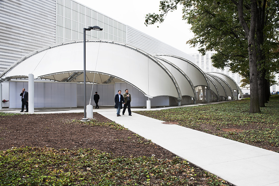 UNITED NATIONS ENTRANCE CANOPY