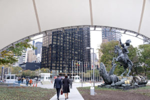 UNITED NATIONS ENTRANCE CANOPY