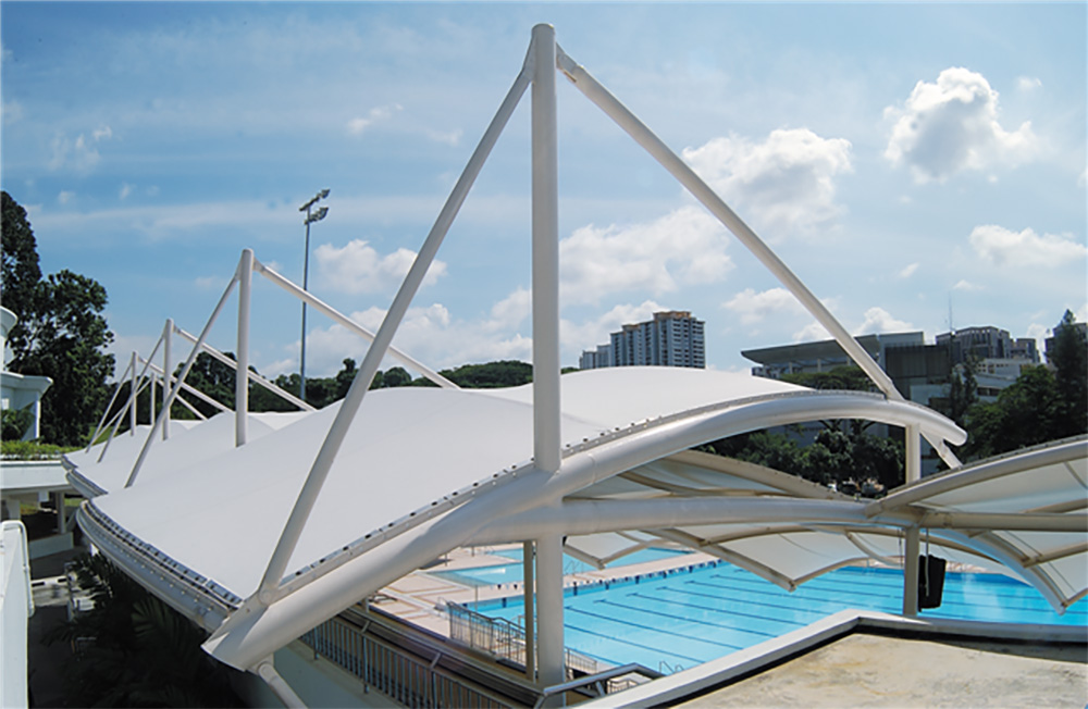 UNITED WORLD COLLEGE SWIMMING CENTRE CANOPY