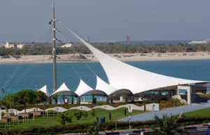 Tensile Membrane Canopies | Abu Dhabi Corniche