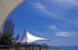 Abu Dhabi Corniche | PTFE Tensile Membrane