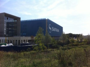 Safran building facade.