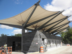Croton Entry Canopies.