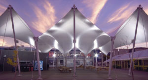 Canopy structures.