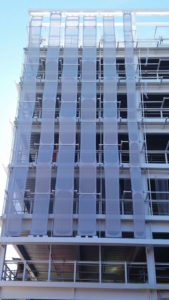 The Gateway facade project.