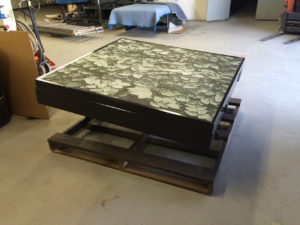 Single panel of a flex facade wall.