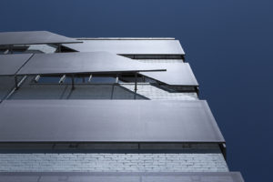 West Hills Medical Office Building tensile facade.