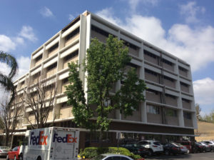 West Hills Medical Office Building before facade renovation.