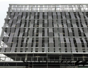 The Crossing | Tensile Facade | Christchurch | Structurflex.